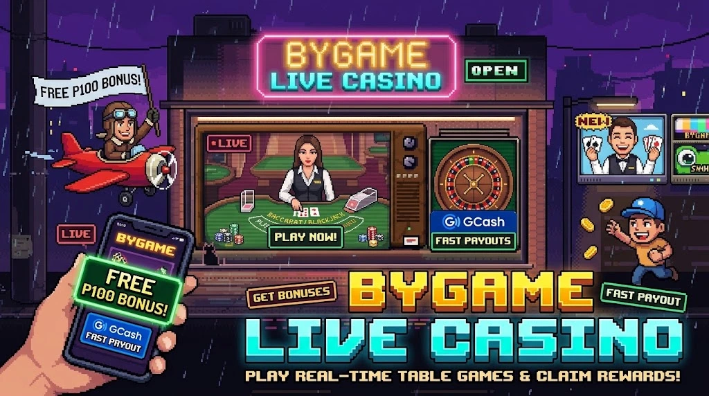 Bygame casino real-time live dealer baccarat and roulette studio tables
